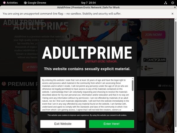 Adult-prime.com Account And Password