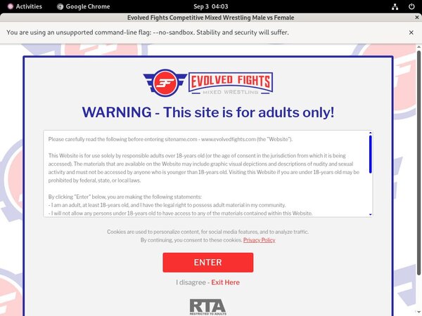 Evolvedfights.com Torrent