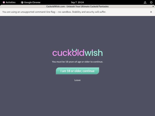 How To Access Cuckoldwish