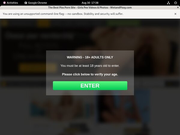 New Wet And Pissy Discount