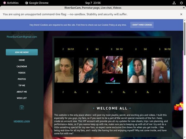 RiverSunCam Fresh Passwords