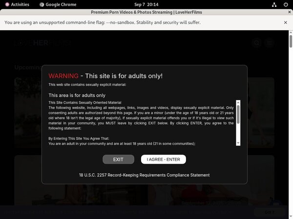 Sign Up To Love Her Films