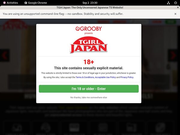 Username And Password For Tgirljapan