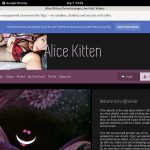 Alice Kitten Sex Videos