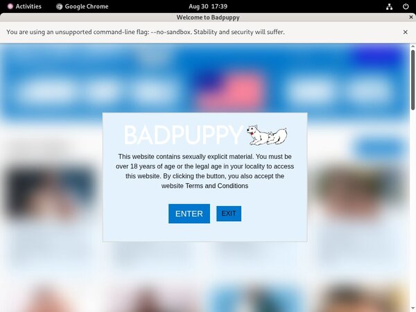 Badpuppy Login Passwords