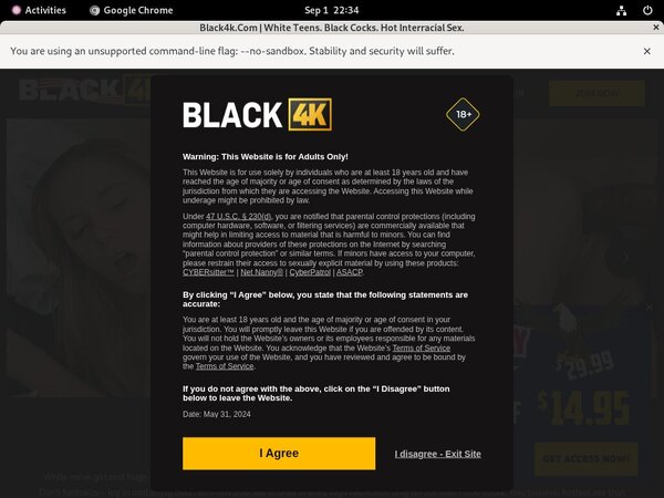 Black 4k Login Password