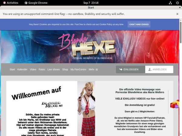 BlondeHexe Passcode