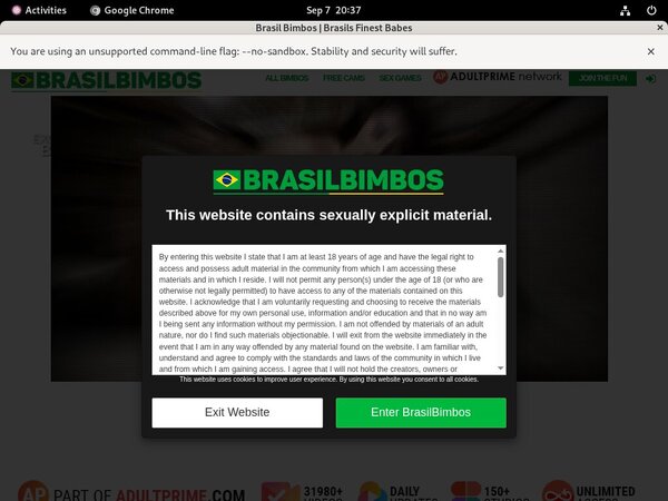 Brasil Bimbos Offer