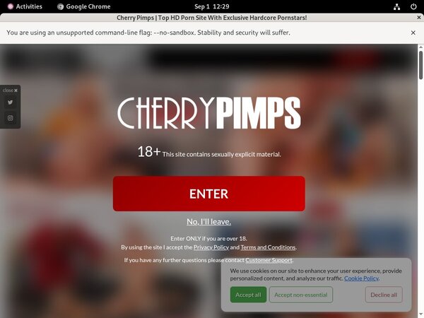 Cherrypimps.com Paypal Offer