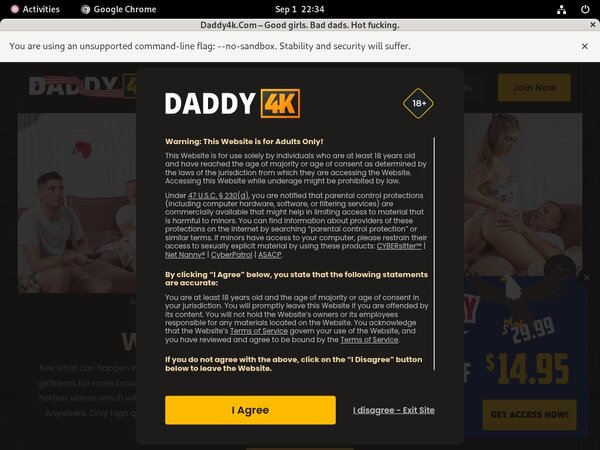 Daddy 4k One Time Discount