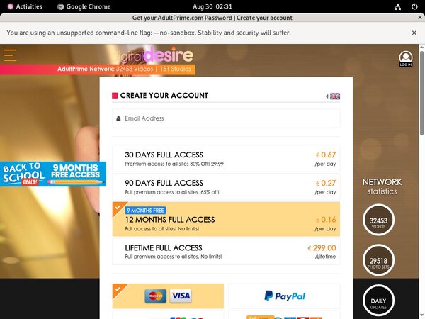 Digitaldesire.com Billing