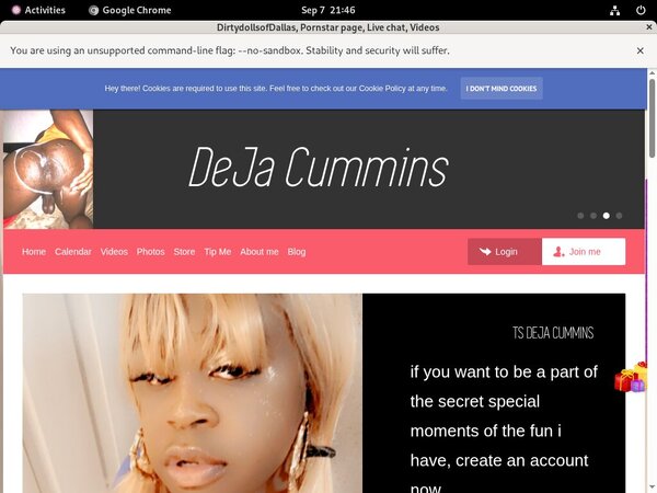 Dirtydollsecrets.com Paypal Access