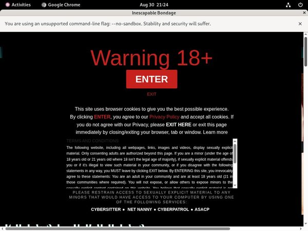 Discount Inescapablebondage Promo Code