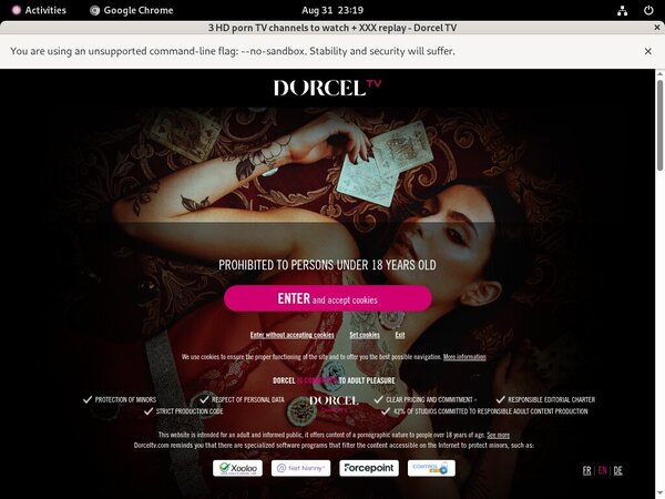 Dorcel Tv Epoch Page