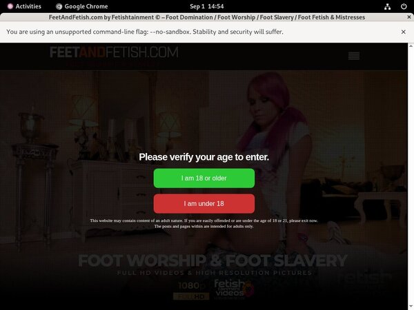 Feet And Fetish Trial Account