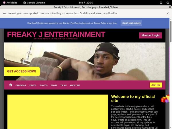 Freaky J Entertainment Without Card