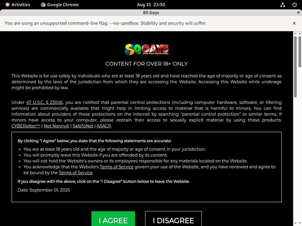 Free 80gays.com Account Login
