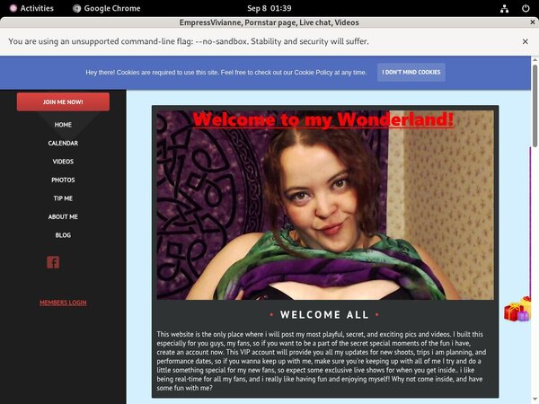 Free EmpressVivianne Account And Password