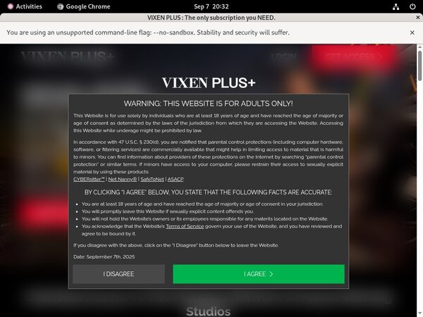Free Vixen Plus Trial Discount