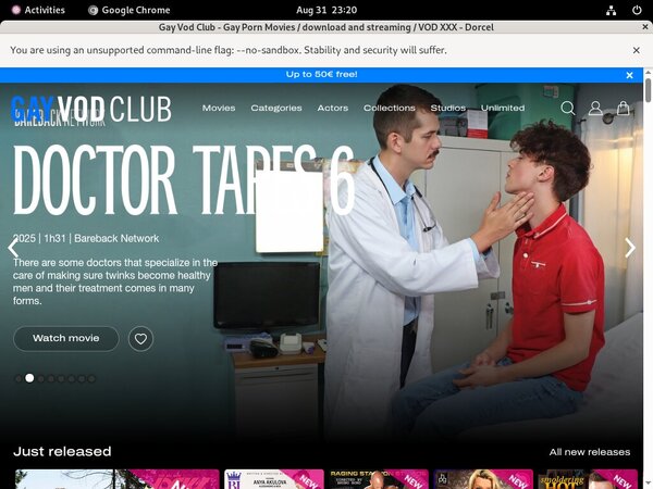 Gay Vod Club Trial Membership Deal