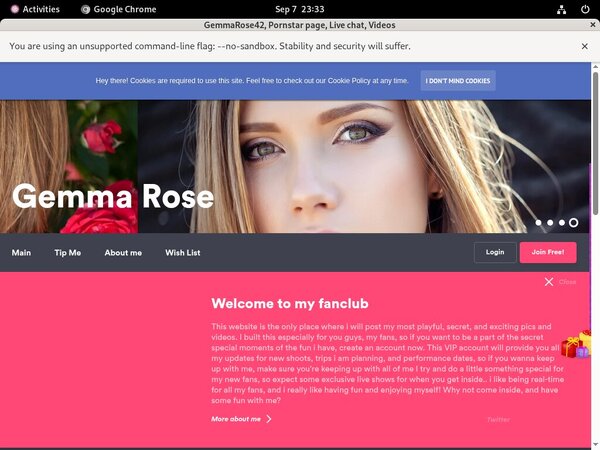 GemmaRose42 Without CC