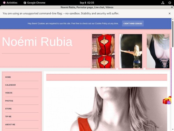 Get Into Noemi Rubia Free