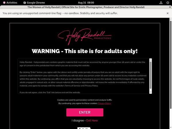 Hollyrandall.com Password Dump
