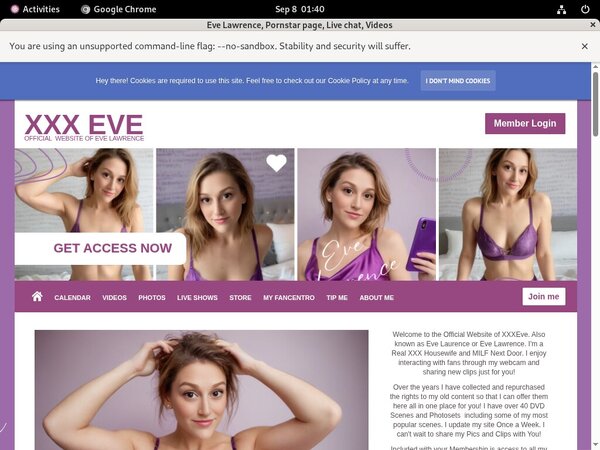 How To Get A Free Eve Lawrence Account