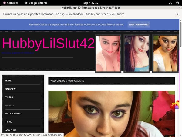 Hubbylilslut420.modelcentro.com Discount Trial Link