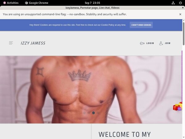 Izzyjamess.modelcentro.com Free Trial Code