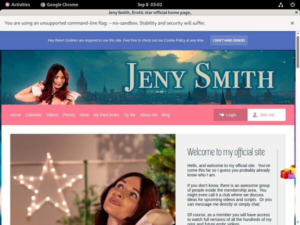 JenySmith Network Login