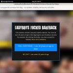 Ladyboys Fucked Bareback Babes