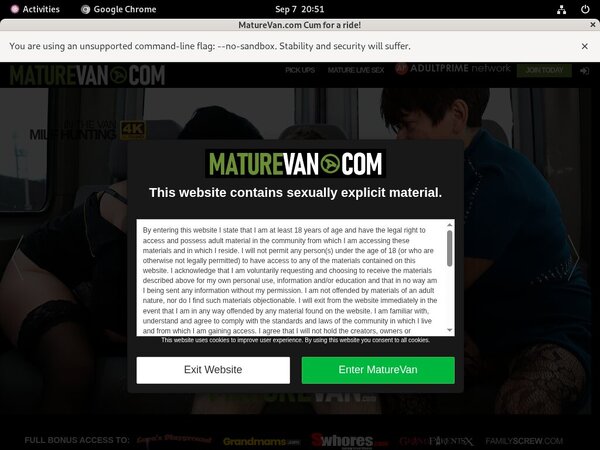 Mature Van Porn Movies