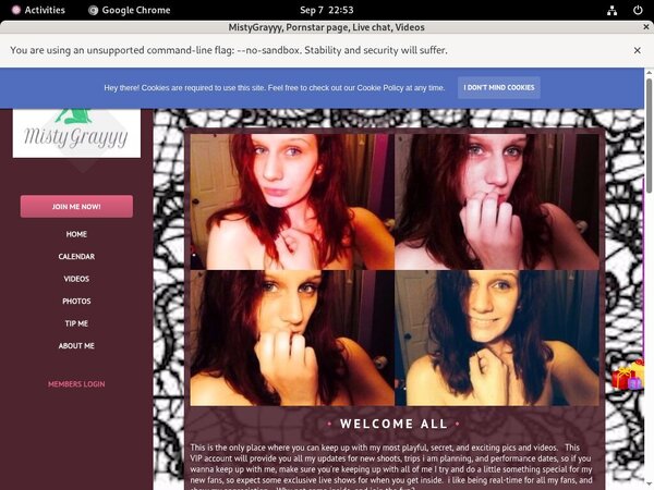 MistyGrayyy Free Account Passwords