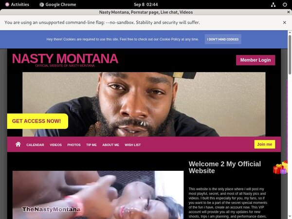 Nastymontana.com Get Membership