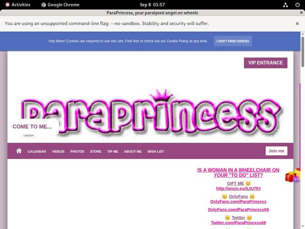 ParaPrincess Discount (SAVE 50%) ParaPrincess Discount (SAVE 50%)
