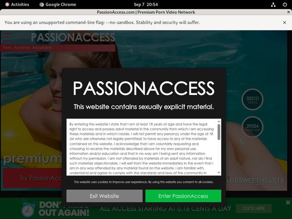 Passionaccess.com Live Sex
