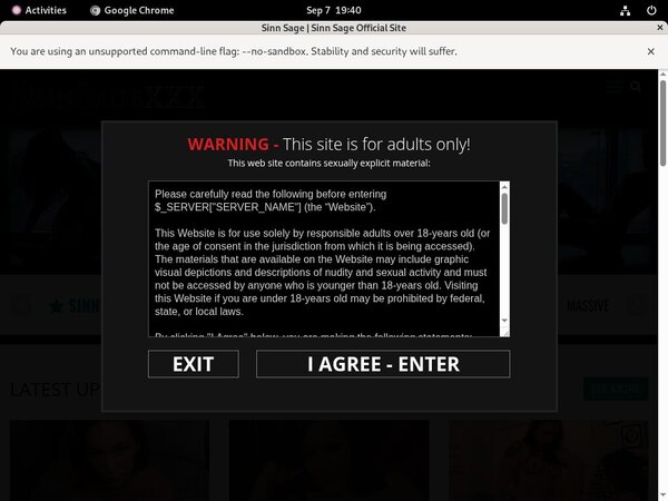 Premium Sinn Sage Passwords