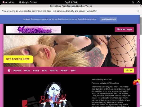 Ravenroxx.com One Year