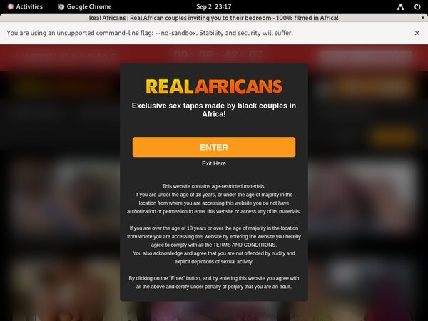 Real Africans Mobile Account