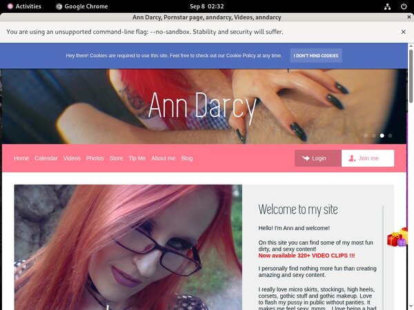 Register Ann Darcy