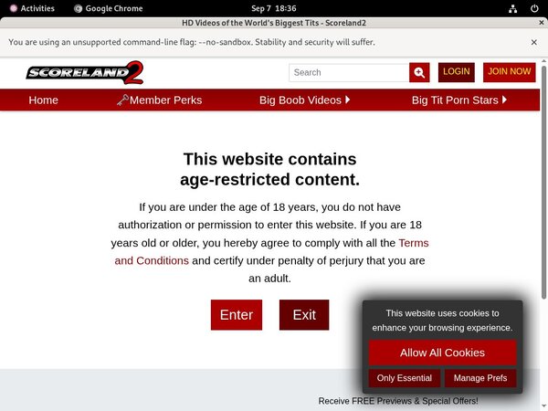 Scoreland2 Porn Account
