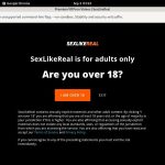Sex Like Real Discount Accounts