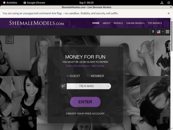 Shemalemodels.com Try Free