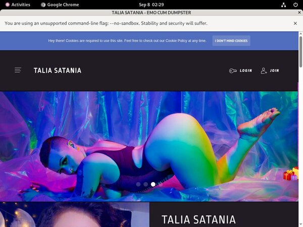 Talia Satania Nude Photos
