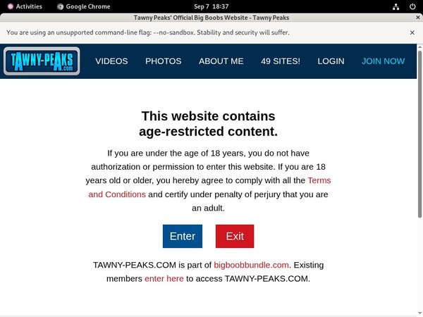 Tawny-Peaks Payment Page