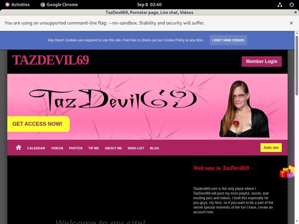 Try Free TazDevil69 Try Free TazDevil69