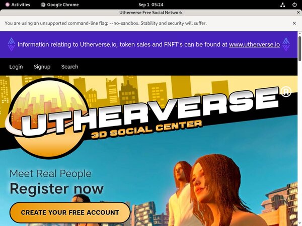 Utherverse Register