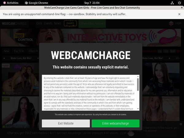 Webcam Charge Discount Review