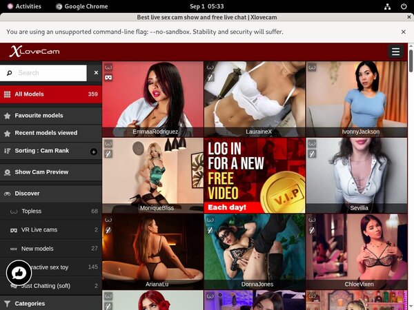 X Love Cam With SEPA